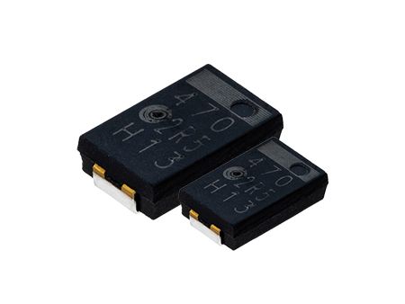 25V, 22μF 导电性高分子片式铝电解电容器-ACAL - 我们的25V 22μF ESR 40 导电性高分子片式铝电解电容器适用于DC/DC转换器、电压调节器等应用