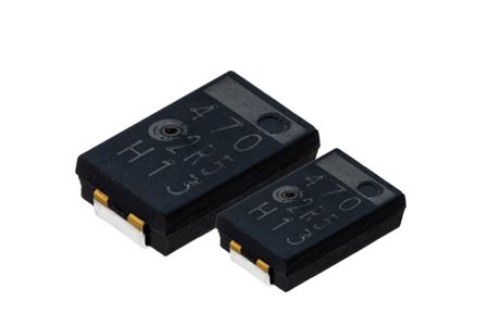 2.5 V,330 μF 导电性高分子片式铝电解电容器-ACAS - 2.5V 330μF ESR 6 导电性高分子片式铝电解电容器适用于DC/DC转换器、电压调节器等应用.