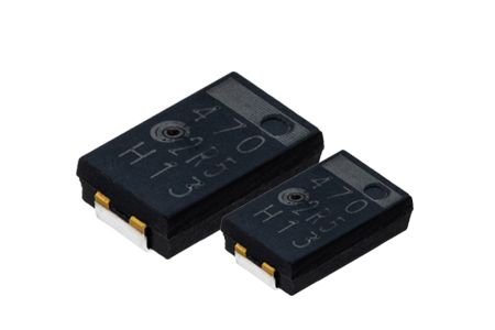 2.5 V,330 μF 导电性高分子片式铝电解电容器-ACAS - 2.5V 330μF ESR 9 导电性高分子片式铝电解电容器适用于DC/DC转换器、电压调节器等应用.