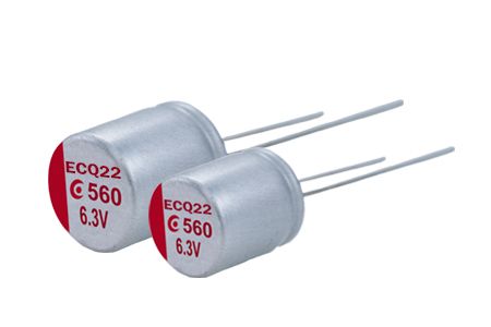 16V, 270μF 导电性高分子铝固体电解电容器(引线型) - AREC - 我们的16V 270μF ESR 10 导电性高分子铝固体电解电容器(引线型) 适用于DC/DC转换器、电压调节器等应用.