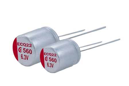 2.5V, 820μF 导电性高分子铝固体电解电容器(引线型) - AREC - 我们的2.5V 820μF ESR 7 导电性高分子铝固体电解电容器(引线型) 适用于DC/DC转换器、电压调节器等应用.