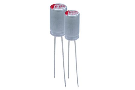 6.3V, 270μF 导电性高分子铝固体电解电容器(引线型) - AREP - 我们6.3V 270μF ESR 12 导电性高分子铝固体电解电容器(引线型)适用于DC/DC转换器、电压调节器等应用.