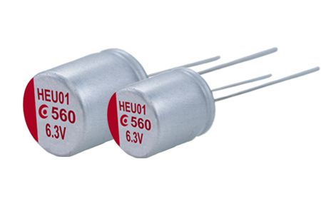 6.3V, 560μF Conductive Polymer Aluminum Solid Capacitors (Radial Lead Type) - ARHE - Our 6.3V 560μF ESR 10 Conductive Polymer Aluminum Solid Capacitors(Radial Lead Type) is designed to meet the DC-DC converters, voltage regulators and decoupling application.