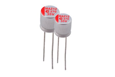 63V, 22μF 導電性高分子混合電解電容器(引線型) - ARMA - 我們 63V 22μF ESR 80導電性高分子混合電解電容器(引線型) 適用於DC/DC轉換器、電壓調節器等應用