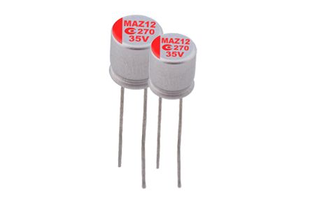 80V, 47μF 導電性高分子混合電解電容器(引線型) - ARMA - 我們 80V 47μF ESR 36導電性高分子混合電解電容器(引線型) 適用於DC/DC轉換器、電壓調節器等應用