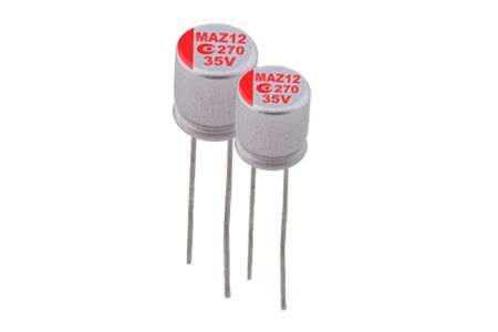 35V, 270μF Conductive Polymer Hybrid Aluminum Electrolytic Capacitors(Radial Lead Type) - ARMA - Our35V 270μF ESR 20 Conductive Polymer Hybrid Aluminum Electrolytic Capacitors(Radial Lead Type) is designed to meet the DC-DC converters, voltage regulators and decoupling application.