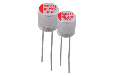 63V, 56μF 導電性高分子混合電解電容器(引線型) - ARMC - 我們的 63V 56μF ESR 30導電性高分子混合電解電容器(引線型) 適用於DC/DC轉換器、電壓調節器等應用