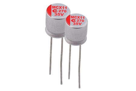 25V, 330μF 导电性高分子混合电解电容器(引线型) - ARMC - 我们的25V 330μF ESR 20导电性高分子混合电解电容器(引线型) 适用于DC/DC转换器、电压调节器等应用