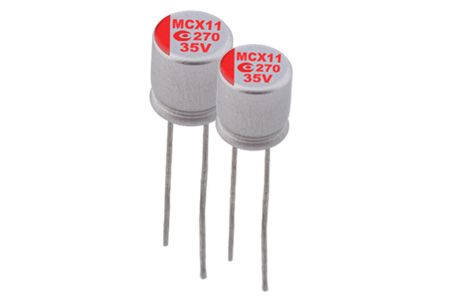 35V, 68μF 导电性高分子混合电解电容器(引线型) - ARMC - 我们的35V 68μF ESR 35导电性高分子混合电解电容器(引线型) 适用于DC/DC转换器、电压调节器等应用