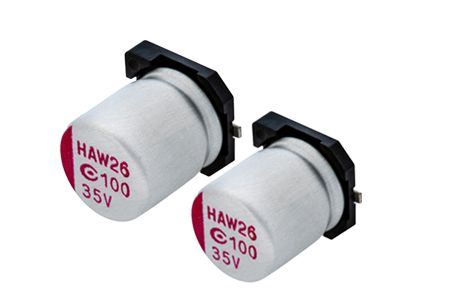25V, 47μF Conductive Polymer Aluminum Solid Capacitors (Surface Mount Type) - AVHA - 25V 47μF ESR 30  Conductive Polymer Aluminum Solid Capacitors(Surface Mount Type) is designed to meet the DC-DC converters, voltage regulators and decoupling application.