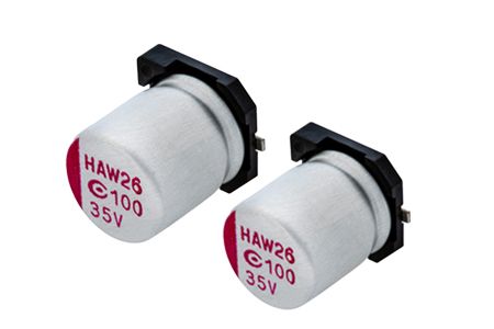 100V, 47μF 전도성 폴리머 알루미늄 고체 커패시터 (표면 장착형) - AVHA - 100V 47μF ESR 35 전도성 폴리머 알루미늄 고체 커패시터(표면 장착형)는 DC-DC 컨버터, 전압 조정기 및 디커플링 응용 프로그램을 충족하도록 설계되었습니다.