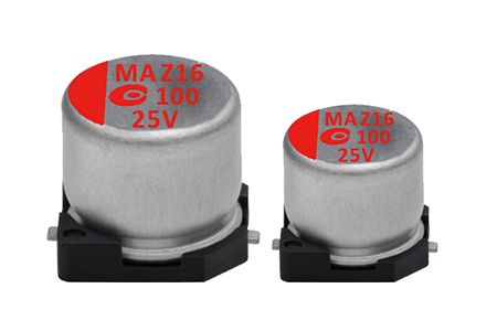 35V, 150μF Conductive Polymer Hybrid Aluminum Electrolytic Capacitors(Surface Mount Type)- AVMA - Our 35V 150μF ESR 27 Conductive Polymer Hybrid Aluminum Electrolytic Capacitors(Surface Mount Type) is designed to meet the DC-DC converters, voltage regulators and decoupling application.