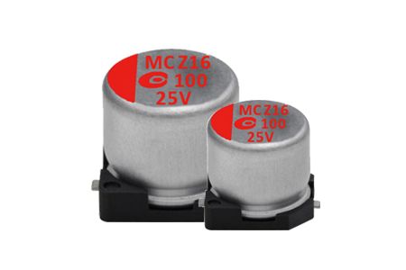 80V, 47μF Conductive Polymer Hybrid Aluminum Electrolytic Capacitors(Surface Mount Type) - AVMC - Our 80V 47μF ESR 36 Conductive Polymer Hybrid Aluminum Electrolytic Capacitors(Surface Mount Type) is designed to meet the DC-DC converters, voltage regulators and decoupling application.