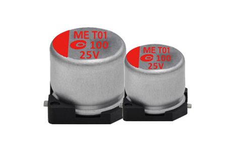 50V, 150μF Conductive Polymer Hybrid Aluminum Electrolytic Capacitors(Surface Mount Type) - AVME - Our 50V 150μF ESR 18Conductive Polymer Hybrid Aluminum Electrolytic Capacitors(Surface Mount Type) is designed to meet the DC-DC converters, voltage regulators and decoupling application.