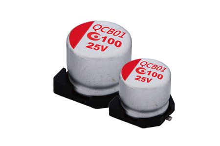 35V, 470μF Conductive Polymer Hybrid Aluminum Electrolytic Capacitors(Surface Mount Type) - AVQC - Our 35V 470μF ESR 14 Conductive Polymer Hybrid Aluminum Electrolytic Capacitors(Surface Mount Type) is designed to meet automotive application.