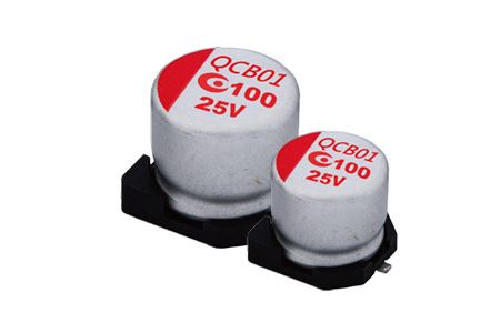 50V, 33μF Conductive Polymer Hybrid Aluminum Electrolytic Capacitors(Surface Mount Type) - AVQC - Our 50V 33μF ESR 40 Conductive Polymer Hybrid Aluminum Electrolytic Capacitors(Surface Mount Type) is designed to meet automotive application.