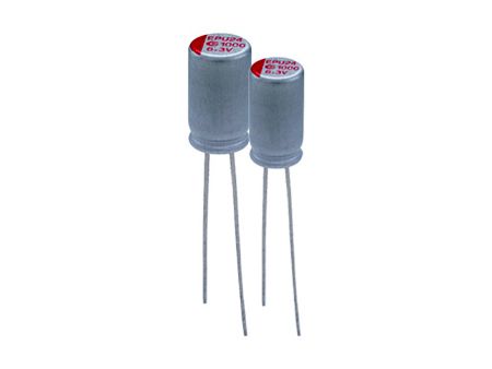 Conductive Polymer Aluminum Solid Capacitors (Radial Lead Type) - Power - APAQ  6.3 ~ 35v 125°C 2000H ~ 3000H Conductive Polymer Aluminum Solid Capacitors (DIP) -Power