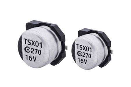 導電高分子固態電容 (貼片型) - 耐高溫 - APAQ 16v ~ 25v 125°C 1000H  導電高分子固態電容 (貼片型) - 耐高溫